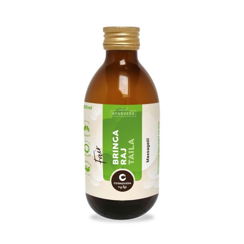 Bringaraj Taila Huile de massage ayurvédique aux herbes  Cosmoveda 
