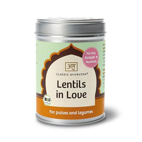 Linsen Liebe, bio Bio Gewürzmischung 80 g Classic Ayurveda 