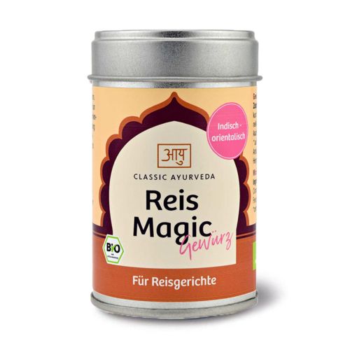 Riz spécial, bio Mélange d'épices Riz  Classic Ayurveda 