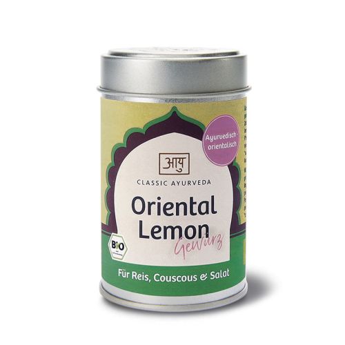 Oriental Lemon, bio Mélange d'épices bio  Classic Ayurveda 