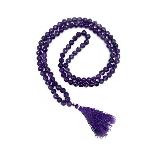 Amethyst Mala Kristall-Mala 1 Stück Berk 