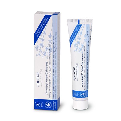 Apeiron Kräuter-Zahncreme homöopathieverträglich, BDIH Kräuter-Zahncreme 75 ml Apeiron 