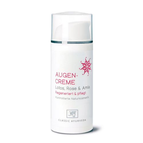 Augencreme Lotus, Rose & Amla, BDIH Augencreme 30 ml Classic Ayurveda 