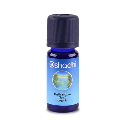 Basilikum sanctum (Tulsi) 100% naturreines ätherisches Öl 10 ml Oshadhi 