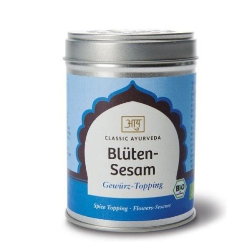 Blüten-Sesam, Bio Bio Gewürz-Topping  Classic Ayurveda 