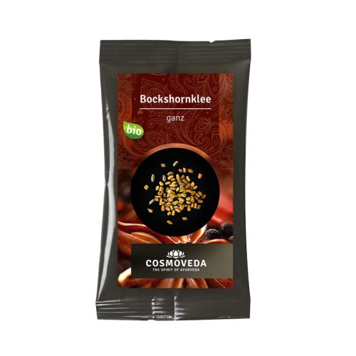 Graines entières de fenugrec bio Épice bio  Cosmoveda 