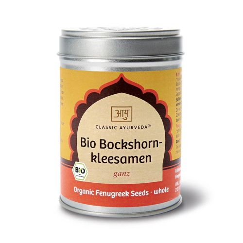 Graines de fenugrec, entier, bio Épice bio  Classic Ayurveda 
