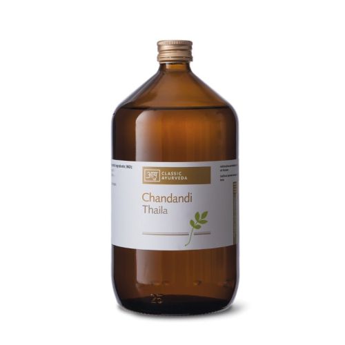 Chandandi Thaila - grande Huile de massage  Classic Ayurveda 