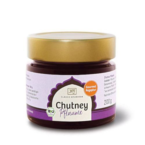 Chutney de prunes, bio   Classic Ayurveda 