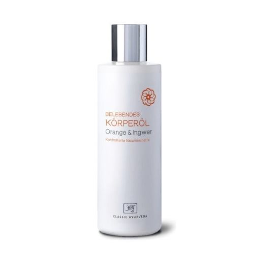 Körperöl Orange & Ingwer, BDIH Körperöl 200 ml Classic Ayurveda 
