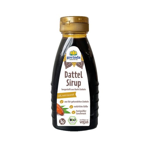Dattelsirup, Bio Sirup aus Barhi-Datteln 250 g Govinda 