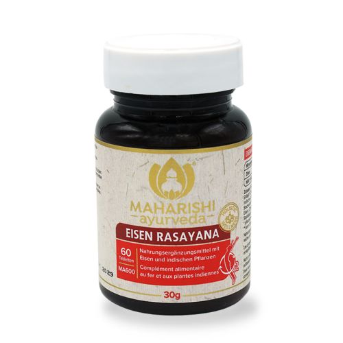 Rasayana au fer MA 600 - Compléments alimentaires à base de fer et de plantes indiennes 60 comprimés / 30 g Maharishi Ayurveda 