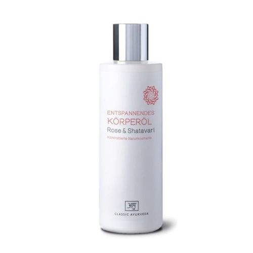 Körperöl Rose & Shatavari, BDIH Körperöl 200 ml Classic Ayurveda 
