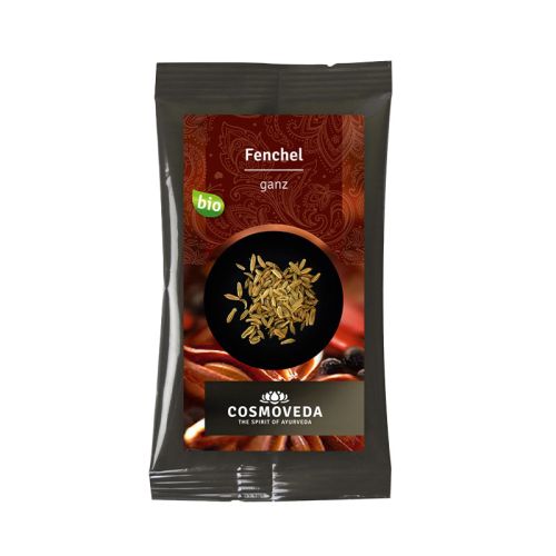 Fenchel, ganz, Bio Bio Gewürz 10 g Cosmoveda 
