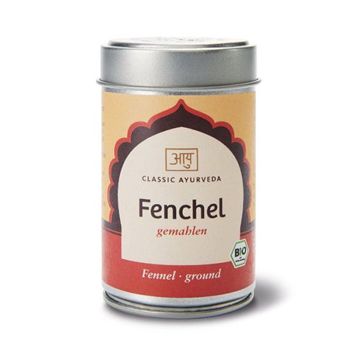Fenchel, gemahlen, Bio Bio Gewürz 50 g Classic Ayurveda 