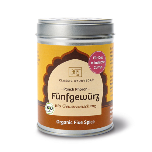 Cinq Epices, (Pancha Phoron), bio Mélange d'épices bio  Classic Ayurveda 