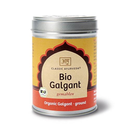 Galgant, gemahlen, Bio Bio Gewürz 80 g Classic Ayurveda 