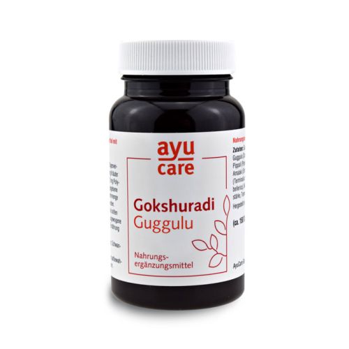 Gokshuradi Guggulu Nahrungsergänzungsmittel mit ayurvedischen Kräutern 150 Tabletten / 60 g AyuCare 