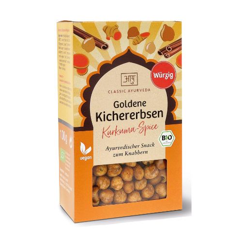 Goldene Kichererbsen – Kurkuma-Spice, Bio   Classic Ayurveda 