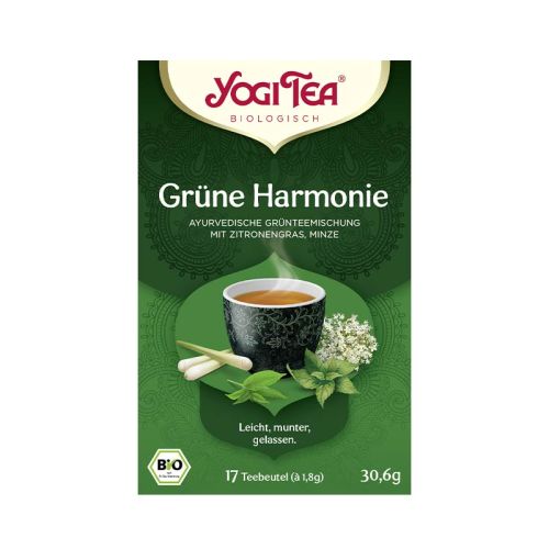  Ayurvedische Grünteemischung 17 Teebeutel à 1.8 g / 30.6 g YOGI TEA® 