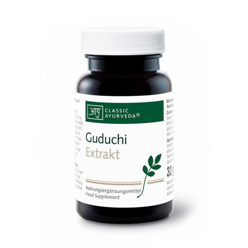 Extrait de guduchi Compléments alimentaires contenant des substances amères 32 g / environ 60 gélules Classic Ayurveda 