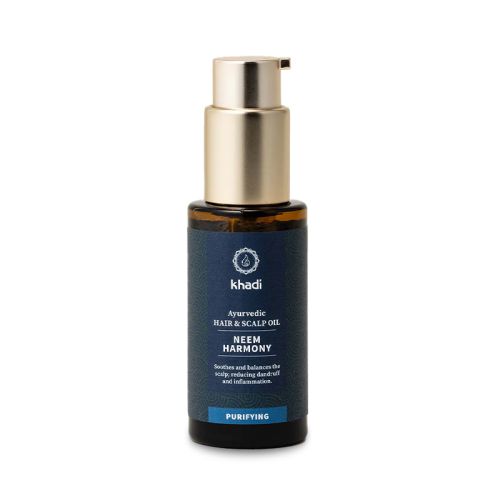 Haaröl Neem Harmony, BDIH Ayurvedisches Kopfhautöl 50 ml Khadi 