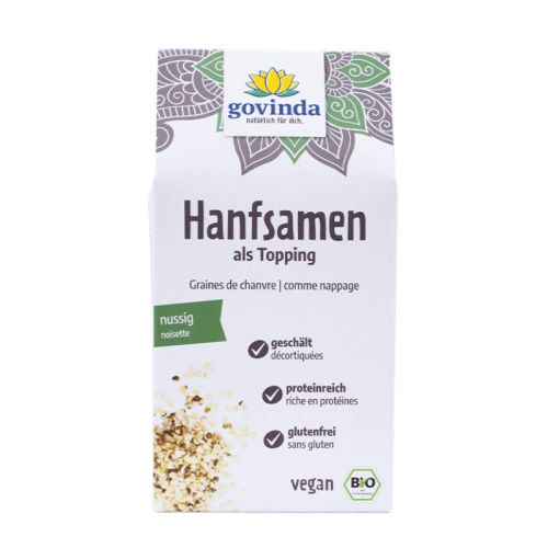 Hanfsamen, Bio geschält 150 g Govinda 
