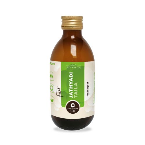 Jathyadi Taila Huile de massage aux herbes ayurvédiques  Cosmoveda 