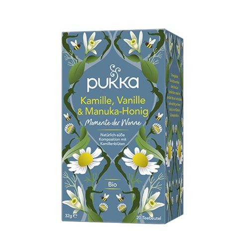 Kamille, Vanille & Manuka-Honig Bio Kräutertee  Pukka 