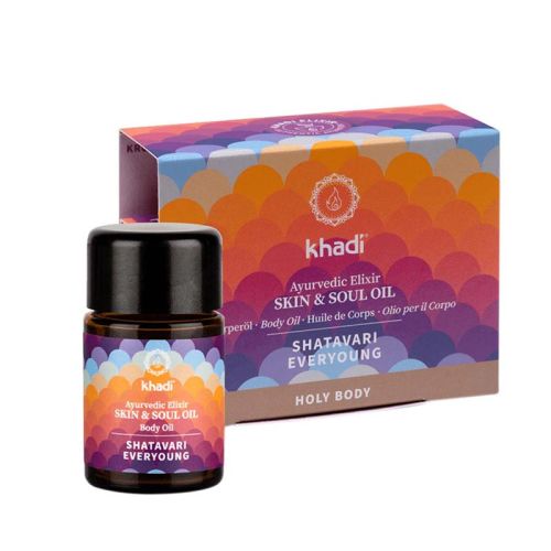 Körperöl Shatavari Everyoung BDIH - Reisegrösse Wie jung fühlst du dich? Wie innen, so aussen! 10mL Khadi 
