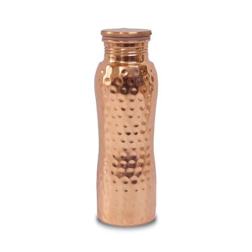 Bouteille de cuivre martelé Curve 600ml Bouteille d'eau en cuivre  Forrest & Love 