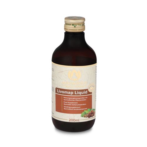 Livomap Liquid MA 936 - Nahrungsergänzungsmittel mit ayurvedischen Pflanzenteilen 200 ml Maharishi Ayurveda 