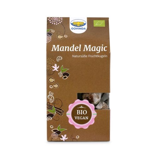 Boules d'amandes Magic, bio Friandises à base de fruits  Govinda 