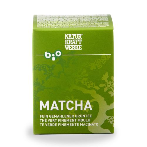 Matcha finement moulu, bio Matcha thé vert finement moulu, bio  NATURKRAFTWERKE 