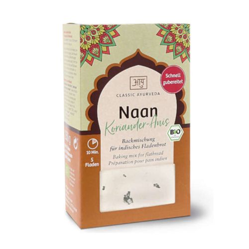 Naan Backmischung Koriander- Anis - Classic Ayurveda