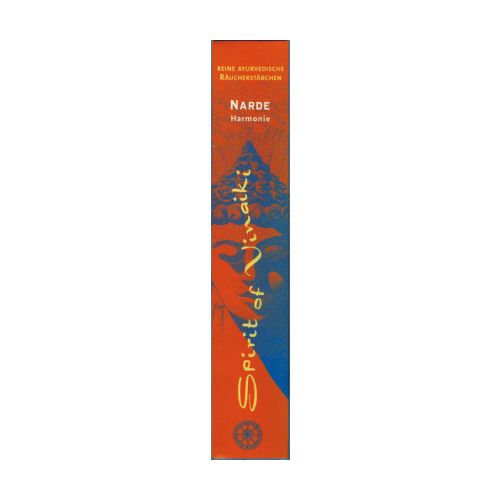 Narde, Vinaiki Ayurveda Linie Räucherstäbchen 10 g Spirit of Vinaiki ayurvedisch 