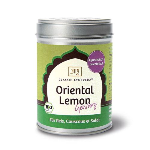 Oriental Lemon, Bio Bio Gewürzmischung 70 g Classic Ayurveda 
