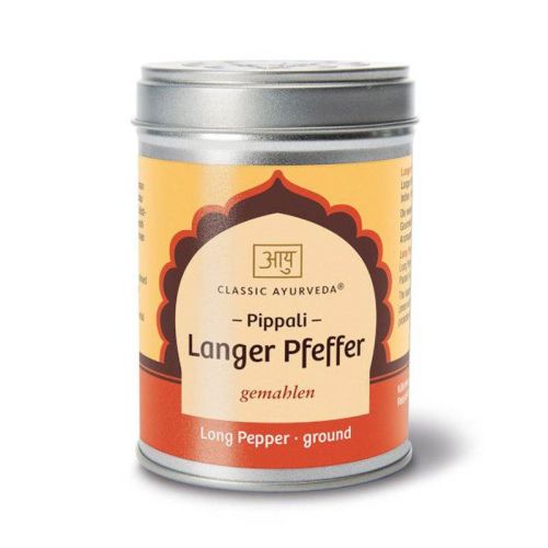 Poivre long (Pippali), moulu Mélange d'épices ayurvédique traditionnel en poudre  Classic Ayurveda 