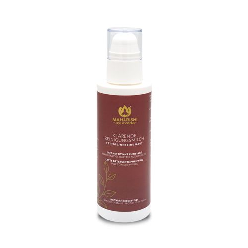 Premium Reinigungsmilch Purifying Lait nettoyant purifiant : peaux grasses et impures  Maharishi Ayurveda Italia 