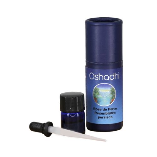 Rosenblüten, abs.  100% naturreines ätherisches Öl 1 ml Oshadhi 