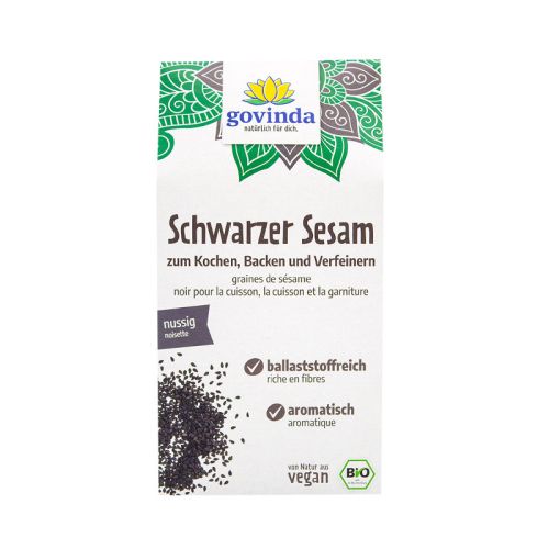 Sésame noir, bio Sésame noir  Govinda 