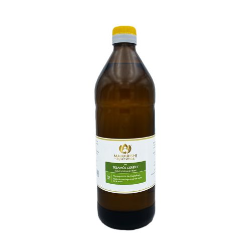 Huile de sésame, mûrie, bio - moyenne Huile de sésame mûrie  Maharishi Ayurveda 