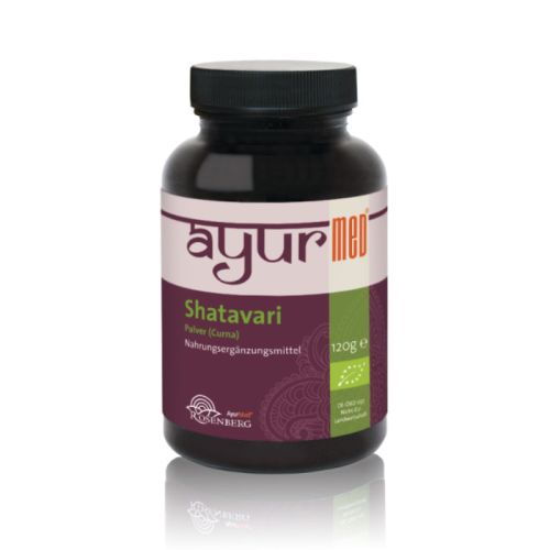 Shatavari Churna, Bio Nahrungsergänzungsmittel 120 g Ayurmed 