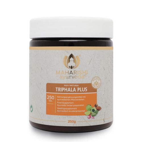 Triphala Plus - gross MA 505 - Complément alimentaire avec des parties de plantes ayurvédiques 250 comprimés / 250 g Maharishi Ayurveda 