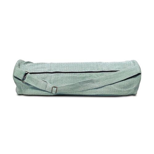 Yogatasche grün Yogatasche aus 100% Baumwolle 1 Stück  