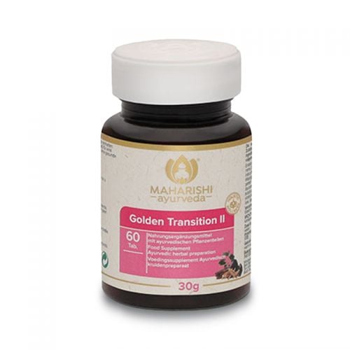 Golden Transition 2 Nahrungsergänzungsmittel mit Kräutern und Mineralien 60 Tabletten / 30 g Maharishi Ayurveda 