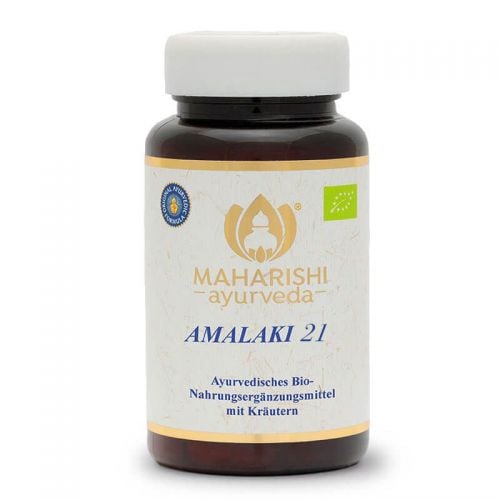 Amalaki 21 Complément alimentaire avec de parties de plantes ayurvédiques 100 comprimés / 50 g Maharishi Ayurveda 