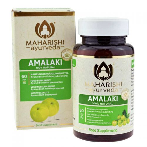 Amalaki Nahrungsergänzungsmittel mit ayurvedischen Pflanzenteilen 60 Kapseln / 42 g Maharishi Ayurveda 