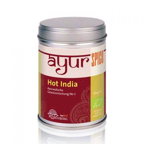 Hot India, ayurvedische Bio- Gewürzmischung - AyurSpice