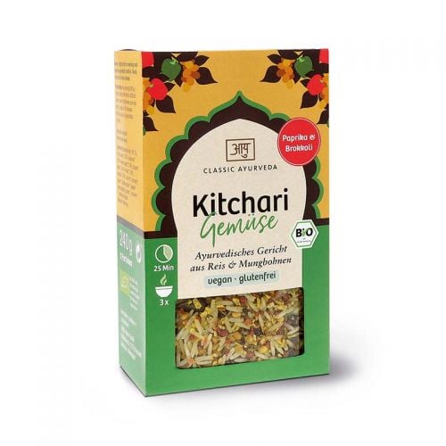 Kitchari Gemüse, Bio Ayurvedisches Reisgericht – Fertigmischung 240 g Classic Ayurveda 